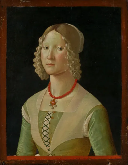 Framed Print : Selvaggia Sassetti (born 1470), ca. 1487-88. Creator: Davide Ghirlandaio Framed Print : Selvaggia Sassetti (born 1470), ca. 1487-88. Creator: Davide Ghirlandaio