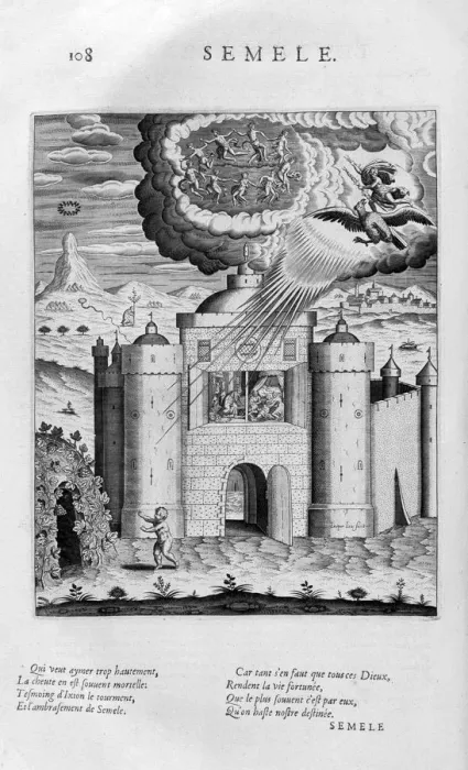 Framed Print : Semele, 1615. Artist: Leonard Gaultier Framed Print : Semele, 1615. Artist: Leonard Gaultier