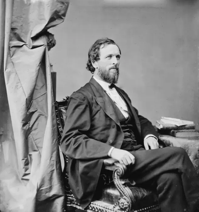 Framed Print : Senator Benjamin F. Rice of Arkansas, 1860-1875. Creator: Unknown Framed Print : Senator Benjamin F. Rice of Arkansas, 1860-1875. Creator: Unknown