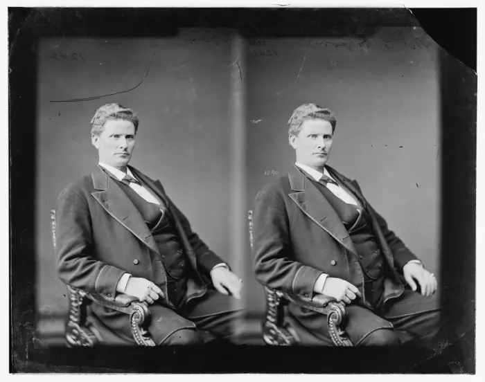 Framed Print : Senator Charles William Jones of Florida, 1865-1880. Creator: Unknown Framed Print : Senator Charles William Jones of Florida, 1865-1880. Creator: Unknown