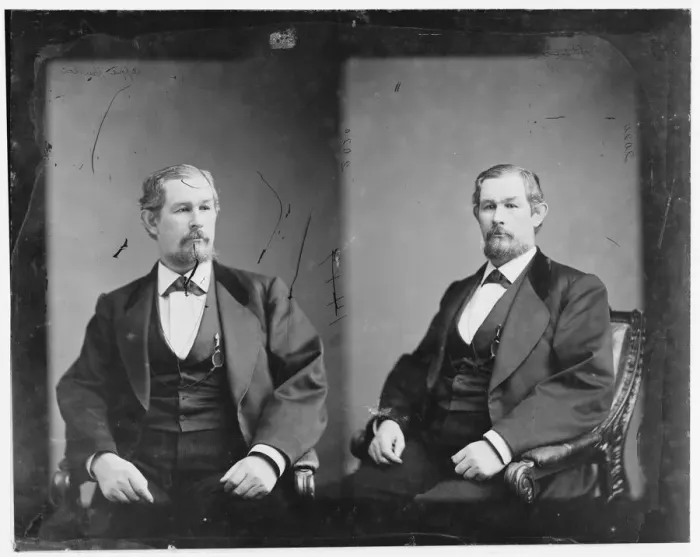 Framed Print : Senator Eppa Hunton of Virginia, 1865-1880. Creator: Unknown Framed Print : Senator Eppa Hunton of Virginia, 1865-1880. Creator: Unknown
