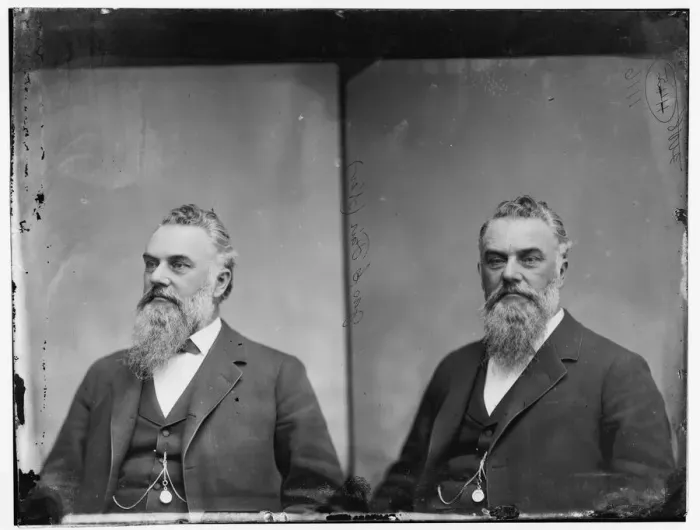 Framed Print : Senator James G. Fair of Nevada, 1865-1880. Creator: Unknown Framed Print : Senator James G. Fair of Nevada, 1865-1880. Creator: Unknown