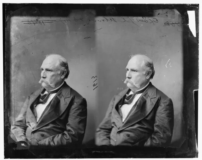 Framed Print : Senator James Lusk Alcorn of Mississippi, 1865-1880. Creator: Unknown Framed Print : Senator James Lusk Alcorn of Mississippi, 1865-1880. Creator: Unknown