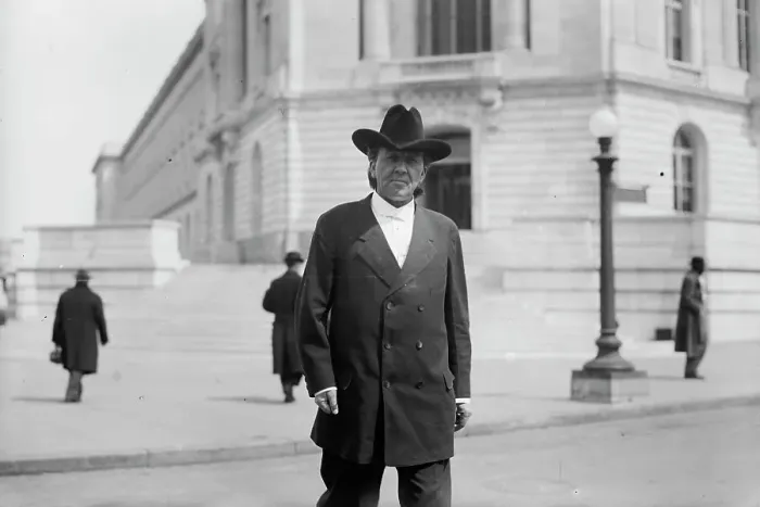 Framed Print : Senator J.K. Vardaman, Miss. between c1910 and c1915. Creator: Bain News Service Framed Print : Senator J.K. Vardaman, Miss. between c1910 and c1915. Creator: Bain News Service