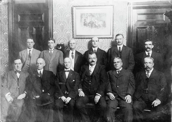 Framed Print : Senator Penrose, between c1910 and c1915. Creator: Bain News Service Framed Print : Senator Penrose, between c1910 and c1915. Creator: Bain News Service