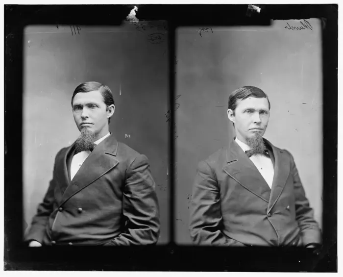 Framed Print : Senator Preston Bierce Plumb of Kansas, 1865-1880. Creator: Unknown Framed Print : Senator Preston Bierce Plumb of Kansas, 1865-1880. Creator: Unknown