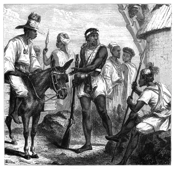 Framed Print : Senegalese people, c1890 Framed Print : Senegalese people, c1890