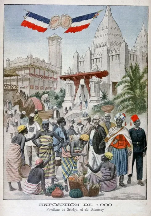 Framed Print : The Sengalise pavilion at the Universal Exhibition of 1900, Paris, 1900 Framed Print : The Sengalise pavilion at the Universal Exhibition of 1900, Paris, 1900