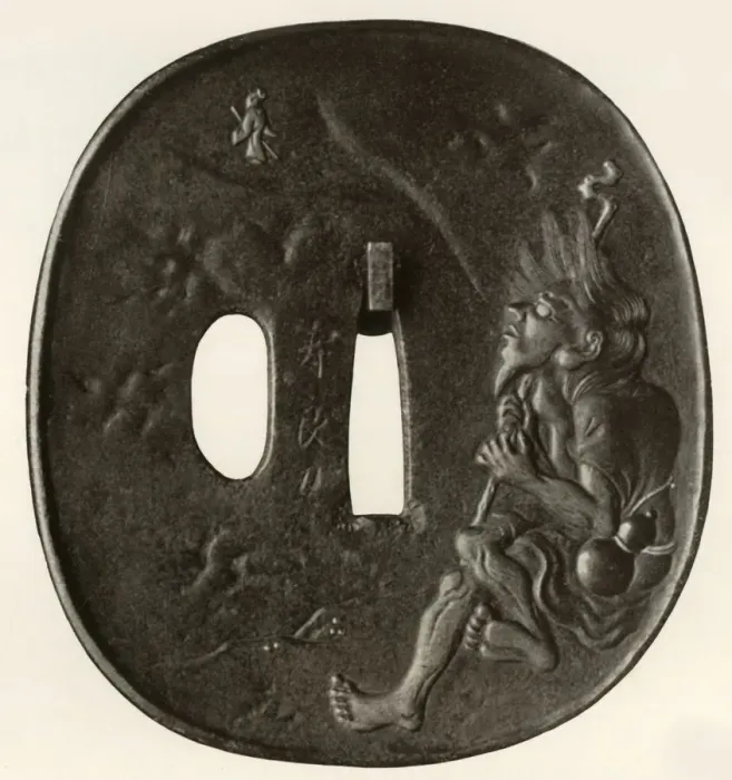 Framed Print : A Sennin, c1780-1860, (1910). Creator: Onitake Toshiyoshi Framed Print : A Sennin, c1780-1860, (1910). Creator: Onitake Toshiyoshi