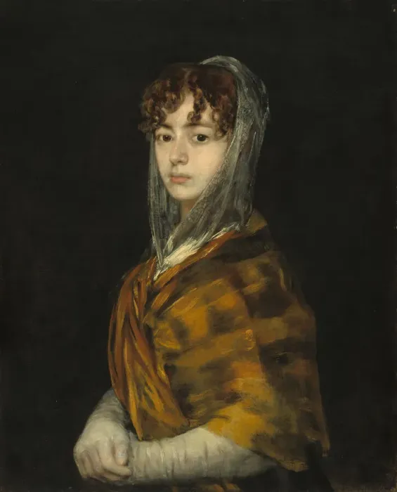 Framed Print : Senora Sabasa Garcia, c. 1806 / 1811. Creator: Francisco Goya Framed Print : Senora Sabasa Garcia, c. 1806 / 1811. Creator: Francisco Goya