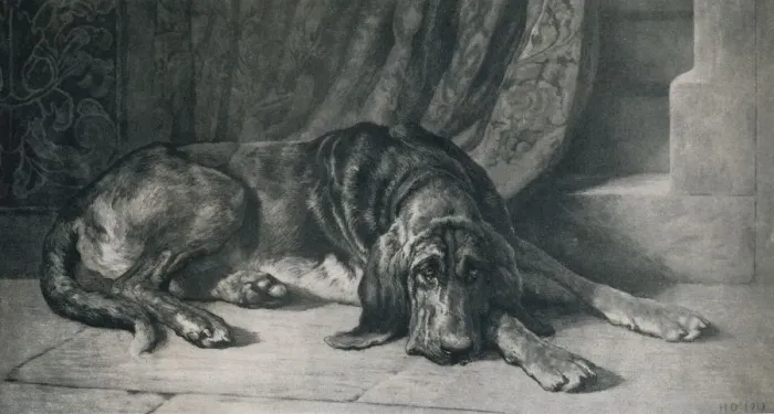 Framed Print : The Sentinel, 1913, (1917). Artist: Herbert Thomas Dicksee Framed Print : The Sentinel, 1913, (1917). Artist: Herbert Thomas Dicksee