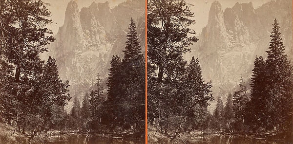 The Sentinel, 3270 feet, Yosemite Valley, Mariposa County, Cal. 1861  /  76