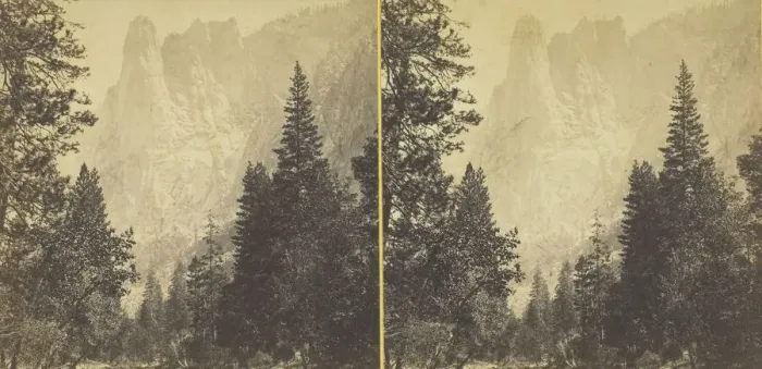 Framed Print : The Sentinel, 3270 feet, Yosemite Valley, Mariposa County, Cal. 1867
