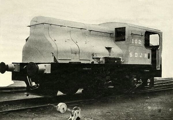 One Of The Two Sentinel Shunting Engines Which Shunt The Colliery Sidings At Radstock