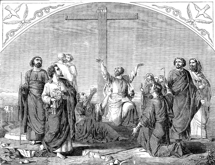 Framed Print : The Separation of the Apostles - from a picture by Charles Gleyre, 1858. Creator: Unknown. The Separation of the Apostles - from a picture by Charles Gleyre, 1858. Creator: Unknown Framed Print : The Separation of the Apostles - from a picture by Charles Gleyre, 1858. Creator: Unknown. The Separation of the Apostles - from a picture by Charles Gleyre, 1858. Creator: Unknown