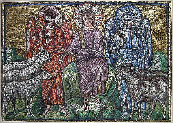 Separation of Sheep and Goats, Byzantine, early 20th century