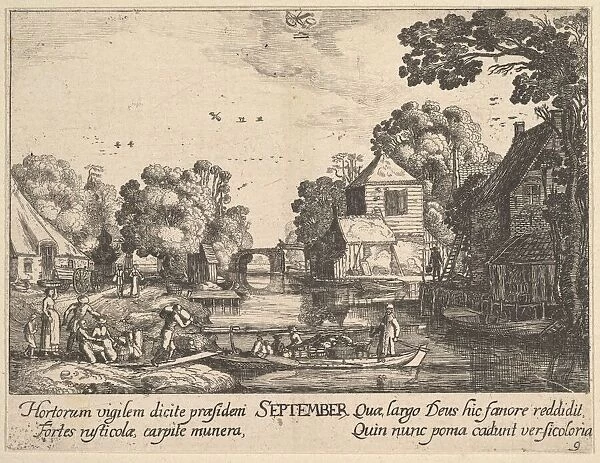 September, 1628-29. Creator: Wenceslaus Hollar