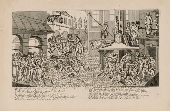Framed Print : The September Massacres of 1792. The Death of Princesse de Lamballe, c. 1793 Framed Print : The September Massacres of 1792. The Death of Princesse de Lamballe, c. 1793