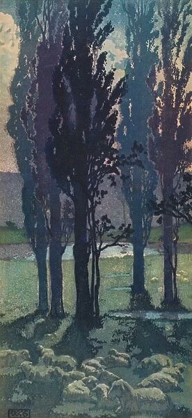 September Moon, c1901, (1928). Artist: William Giles