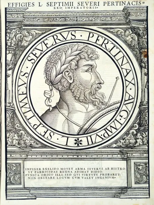 Framed Print : Septimus Seuerus (145 - 211 AD), 1559 Framed Print : Septimus Seuerus (145 - 211 AD), 1559