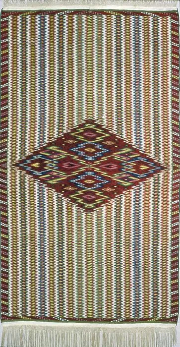 Framed Print : Serape, México, 1800 / 50. Creator: Unknown Framed Print : Serape, México, 1800 / 50. Creator: Unknown