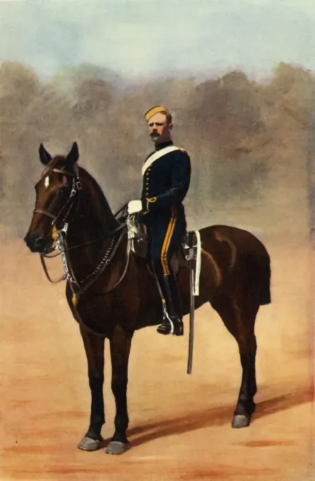 Framed Print : Sergeant - 18th Hussars, 1901. Creator: Gregory & Co Framed Print : Sergeant - 18th Hussars, 1901. Creator: Gregory & Co