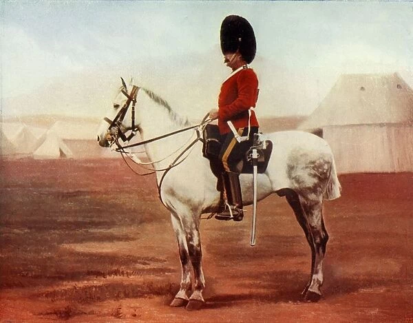 Sergeant-Major of the 2nd Dragoons. (Royal Scots Greys), 1900. Creator: Gregory & Co