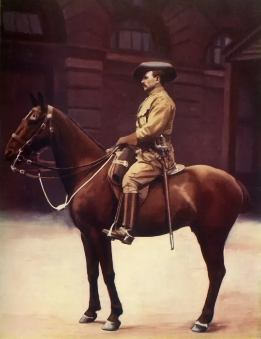Framed Print : Sergeant-Major-Imperial Light Horse, 1900. Creator: Unknown Framed Print : Sergeant-Major-Imperial Light Horse, 1900. Creator: Unknown