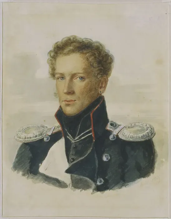 Framed Print : Sergey Lanskoy (1789-1832), Officer of the Chevalier Guard, 1829. Artist: Rockstuhl, Alois Gustav (1798-1877) Framed Print : Sergey Lanskoy (1789-1832), Officer of the Chevalier Guard, 1829. Artist: Rockstuhl, Alois Gustav (1798-1877)