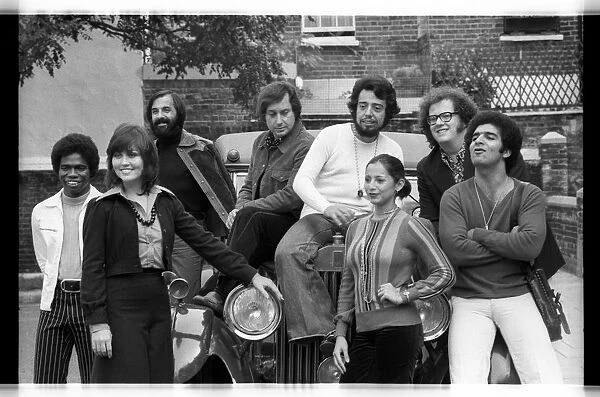 Sergio Mendes (and group), London, 1973. Artist: Brian O Connor