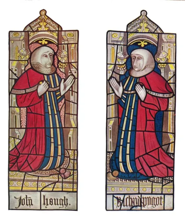 Framed Print : Serjeants at Law. (Long Melford Church, Suffolk), 1903 Framed Print : Serjeants at Law. (Long Melford Church, Suffolk), 1903