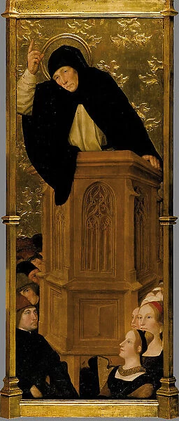 Sermon of Saint Vincent Ferrer, ca. 1470-1480. Creator: Lonhy, Antoine de (active 1446-1490)