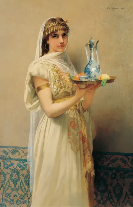 Framed Print : Servant, 1880. Artist: Lefebvre, Jules Joseph (1836-1911) Framed Print : Servant, 1880. Artist: Lefebvre, Jules Joseph (1836-1911)