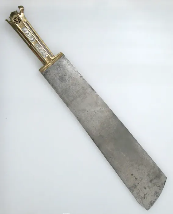Framed Print : Serving Knife, Austrian, 15th-16th century. Creator: Unknown Framed Print : Serving Knife, Austrian, 15th-16th century. Creator: Unknown