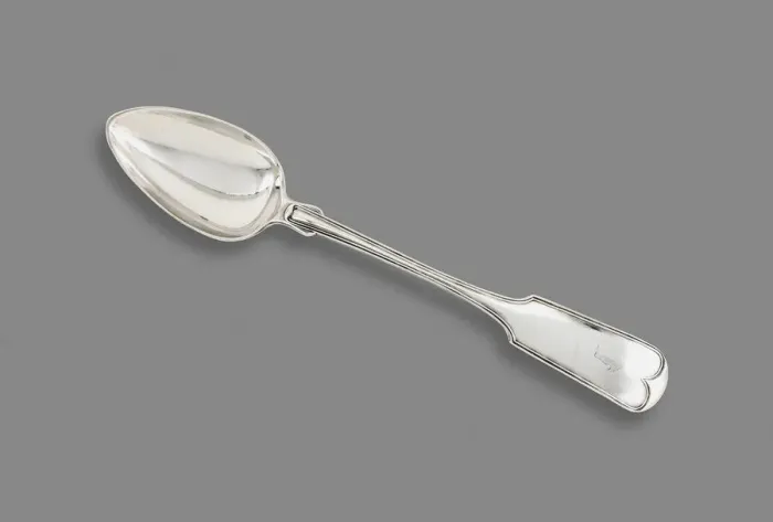 Framed Print : Serving Spoon, c. 1832 / 46. Creator: Bailey & Kitchen Framed Print : Serving Spoon, c. 1832 / 46. Creator: Bailey & Kitchen