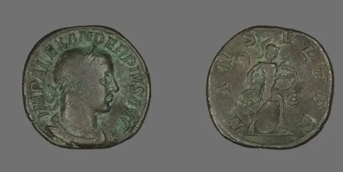 Framed Print : Sestertius (Coin) Portraying Emperor Severus Alexander, 231-235. Creator: Unknown Framed Print : Sestertius (Coin) Portraying Emperor Severus Alexander, 231-235. Creator: Unknown