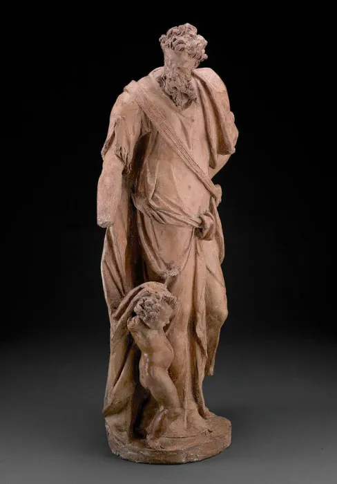 Framed Print : One of the Set of the Four Evangelists: Matthew, modeled c. 1580 Framed Print : One of the Set of the Four Evangelists: Matthew, modeled c. 1580