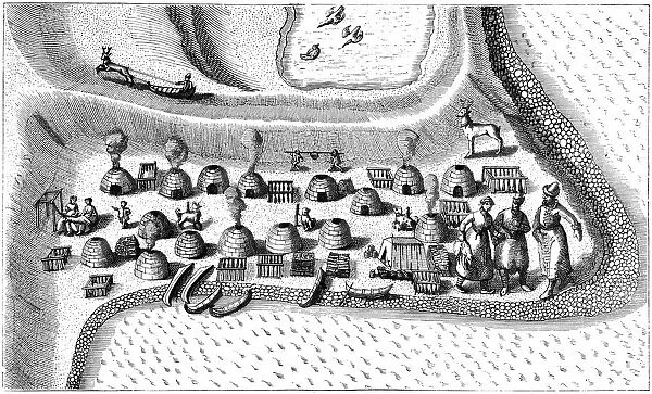 Settlement in Russian Lapland, 1594