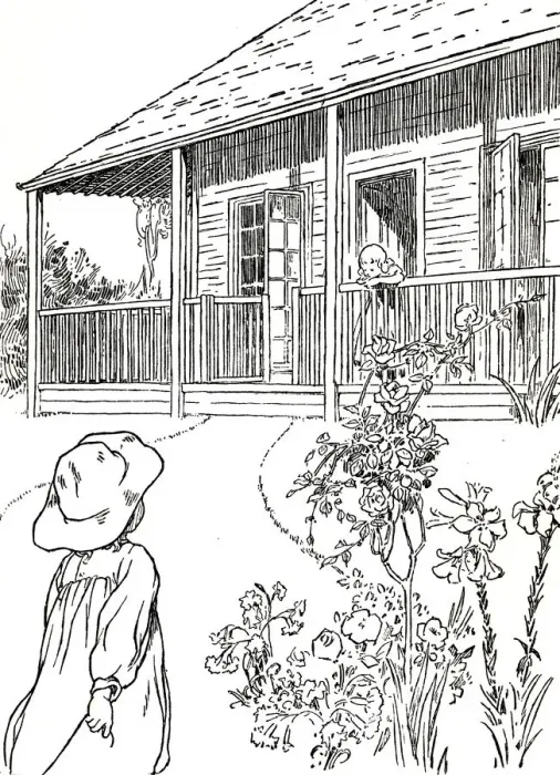 Framed Print : A Settlers Home, 1912. Artist: Charles Robinson Framed Print : A Settlers Home, 1912. Artist: Charles Robinson