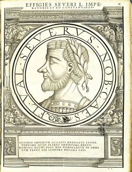 Framed Print : Seuerus D (420 - 465), 1559 Framed Print : Seuerus D (420 - 465), 1559