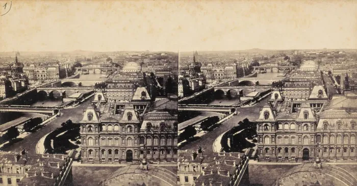 Framed Print : The seven bridges on the Seine / Paris, between 1860 and 1862. Creator: Unknown Framed Print : The seven bridges on the Seine / Paris, between 1860 and 1862. Creator: Unknown