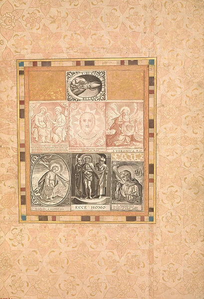 Seven Devotional Scenes, Folio from the Bellini Album, ca. 1600. Creator: Unknown