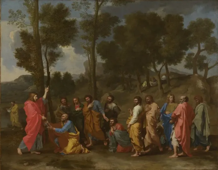 Framed Print : Seven Sacraments: Ordination, ca 1637-1640. Artist: Poussin, Nicolas (1594-1665) Framed Print : Seven Sacraments: Ordination, ca 1637-1640. Artist: Poussin, Nicolas (1594-1665)