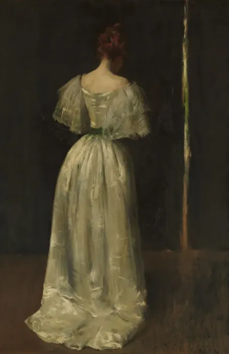 Framed Print : Seventeenth Century Lady, ca. 1895. Creator: William Merritt Chase Framed Print : Seventeenth Century Lady, ca. 1895. Creator: William Merritt Chase