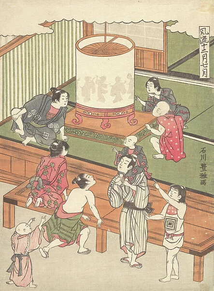 The Seventh Month, ca. 1767. Creator: Ishikawa Toyomasa