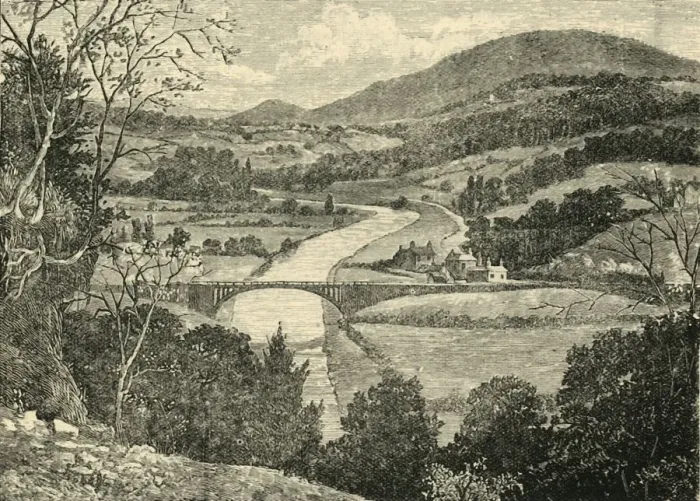 Framed Print : The Severn, from Benthall Edge, 1898. Creator: Unknown Framed Print : The Severn, from Benthall Edge, 1898. Creator: Unknown