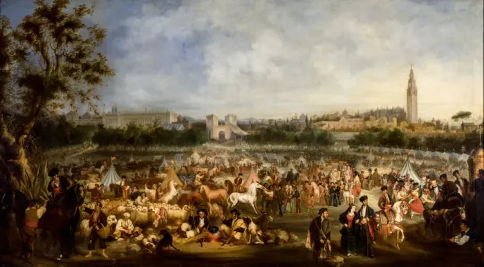 Framed Print : The Seville Fair Framed Print : The Seville Fair