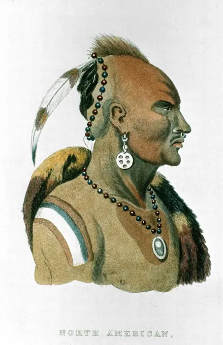 Framed Print : Sewessissing, Chief of the Iowa Indians (North American Plains Indians), 1837 Framed Print : Sewessissing, Chief of the Iowa Indians (North American Plains Indians), 1837