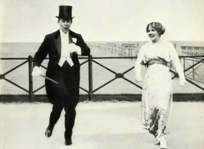 Framed Print : Seymour Hicks and Ellaline Terriss, c1907, (1947). Creator: Unknown Framed Print : Seymour Hicks and Ellaline Terriss, c1907, (1947). Creator: Unknown