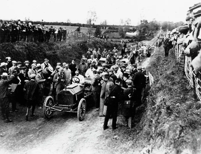 Framed Print : SF Edge in a Napier, 1903 Gordon Bennett race Framed Print : SF Edge in a Napier, 1903 Gordon Bennett race
